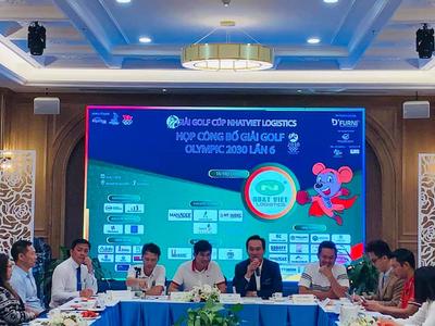 HB Acoustic tham gia họp báo và ký kết tài trợ giải Golf Olympic 2030