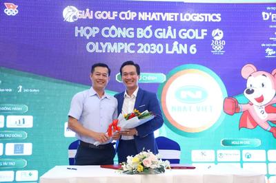 HB Acoustic tham gia họp báo và ký kết tài trợ giải Golf Olympic 2030